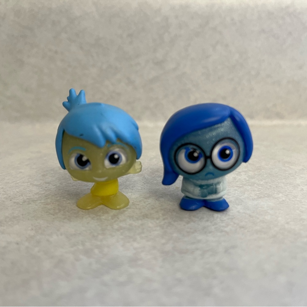 Disney Doorables - Inside Out Series 7 - Joy & Sadness (Rare)